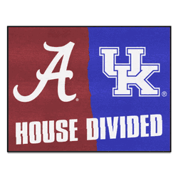 House Divided - Alabama/Kentucky House Divided House Divided Rug - 34 in. x 42.5 in.