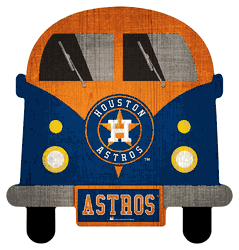 Houston Astros 12" Team Bus Sign
