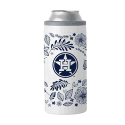 Houston Astros 12oz Botanical Slim Can Coolie
