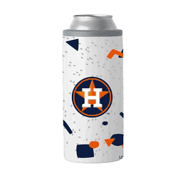 Houston Astros 12oz Flashback Slim Can Coolie
