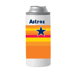 Houston Astros 12oz Rainbow Slim Can Coolie