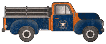 Houston Astros 15in Truck cutout