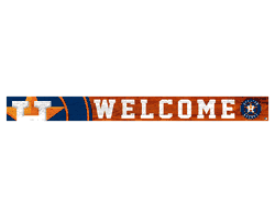 Houston Astros 16in. Welcome Strip