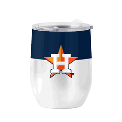 Houston Astros 16oz Colorblock Stainless Curved Beverage