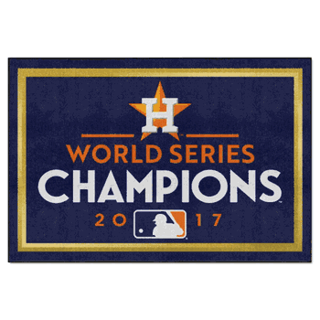 Houston Astros 2017 MLB World Series Champions 5ft. x 8 ft. Plush Area Rug