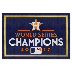 Houston Astros 2017 MLB World Series Champions 5ft. x 8 ft. Plush Area Rug