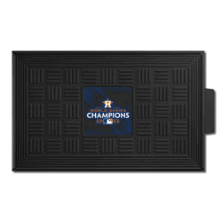 Houston Astros 2022 MLB World Series Champions Medallion Door Mat