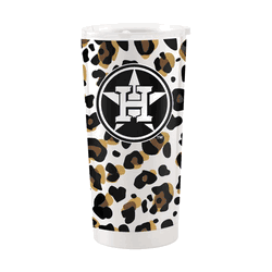 Houston Astros 20oz Neutral Leopard Stainless Steel Tumbler