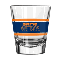 Houston Astros 2oz Stripe Shot Glass