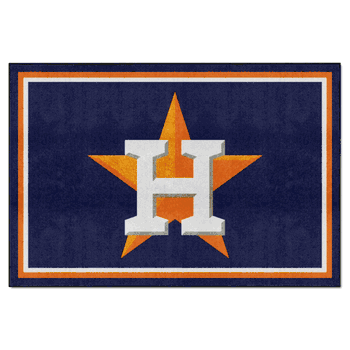 Houston Astros 5ft. x 8 ft. Plush Area Rug