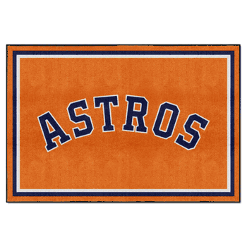 Houston Astros 5ft. x 8 ft. Plush Area Rug