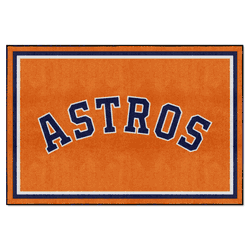 Houston Astros 5ft. x 8 ft. Plush Area Rug