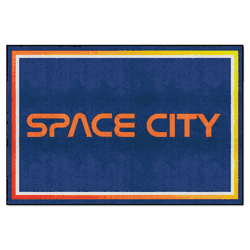 Houston Astros 5ft. x 8 ft. Plush Area Rug