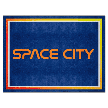 Houston Astros 8ft. x 10 ft. Plush Area Rug