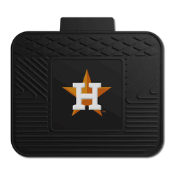 Houston Astros Back Seat Car Utility Mat - 14in. x 17in.