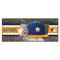 Houston Astros Baseball Runner Rug - 30in. x 72in.