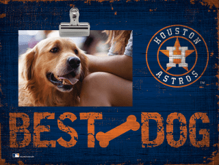 Houston Astros Best Dog Clip Frame 10in. x 8in.