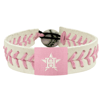Houston Astros Bracelet Baseball Pink CO