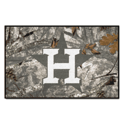 Houston Astros Camo Starter Mat Accent Rug - 19in. x 30in.