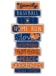 Houston Astros Celebrations Stack 24" Sign