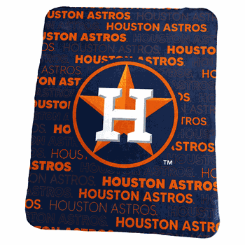 Houston Astros Classic Fleece Throw