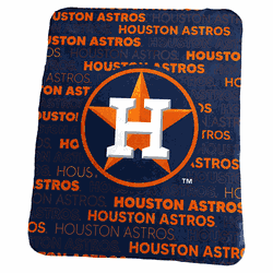 Houston Astros Classic Fleece Throw