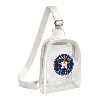 Houston Astros Clear Mini Sling Stadium Bag (S)