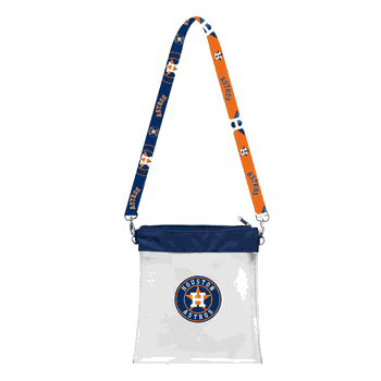 Houston Astros Clear Pattern Strap Bag