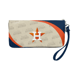 Houston Astros Curve Zip Organizer Wallet