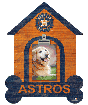 Houston Astros Dog Bone House Clip Frame