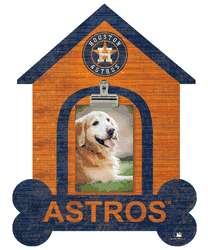 Houston Astros Dog Bone House Clip Frame