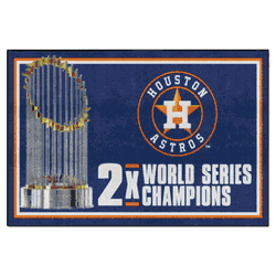 Houston Astros Dynasty 5ft. x 8 ft. Plush Area Rug