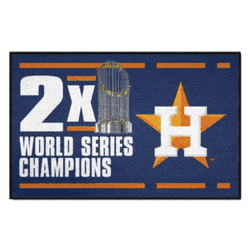 Houston Astros Dynasty Starter Mat Accent Rug - 19in. x 30in.