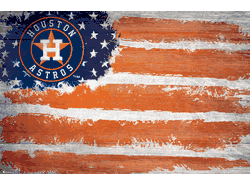 Houston Astros Flag 17x26