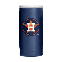 Houston Astros Flipside Powder Coat Slim Can Coolie