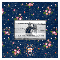 Houston Astros Floral 10x10 Frame