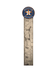 Houston Astros Growth Chart Sign 6x36