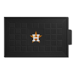 Houston Astros Heavy Duty Vinyl Medallion Door Mat - 19.5in. x 31in.