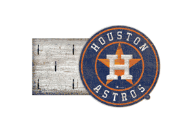 Houston Astros Key Holder 6x12