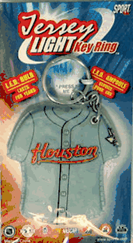 Houston Astros Keychain Jersey Keylight CO