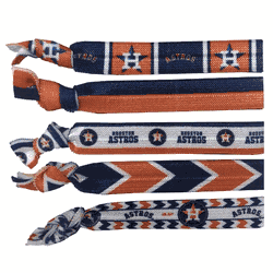 Houston Astros Knotted Hair Tie