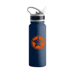 Houston Astros Logo 25oz Stainless Single Wall Flip Top Bottle