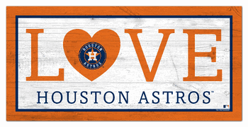 Houston Astros Love 6x12 Sign