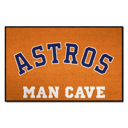 Houston Astros Man Cave Starter Mat Accent Rug - 19in. x 30in.