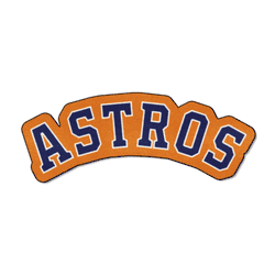 Houston Astros Mascot Rug "Astros" Wordmark