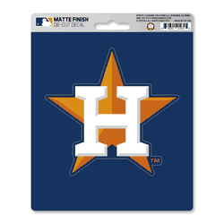 Houston Astros Matte Decal Sticker