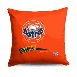 Houston Astros MLB CC Throwback Throw Pillow