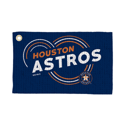 Houston Astros MLB Droplets Waffle Fan Towel 16x25 inches