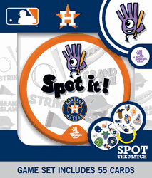 Houston Astros MLB Spot It! Game