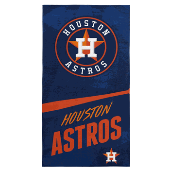 Houston Astros MLB Stretch Microfiber Beach Towel 30 x 60 inches